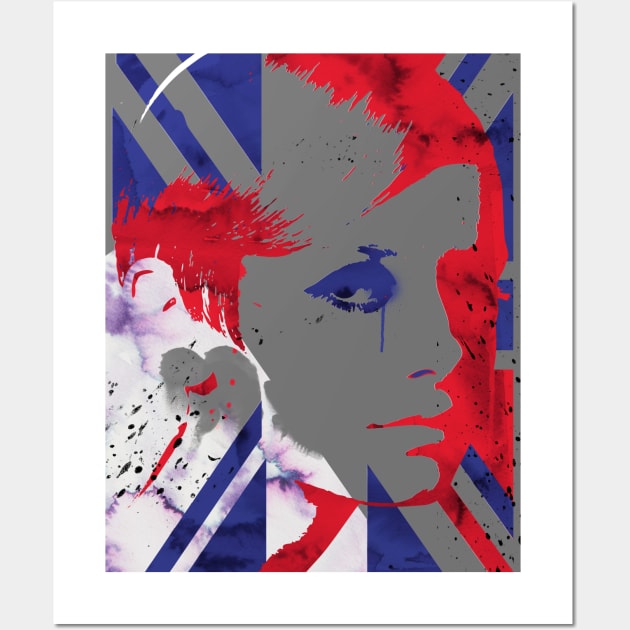 Twiggy pop art print Wall Art by 2ToastDesign